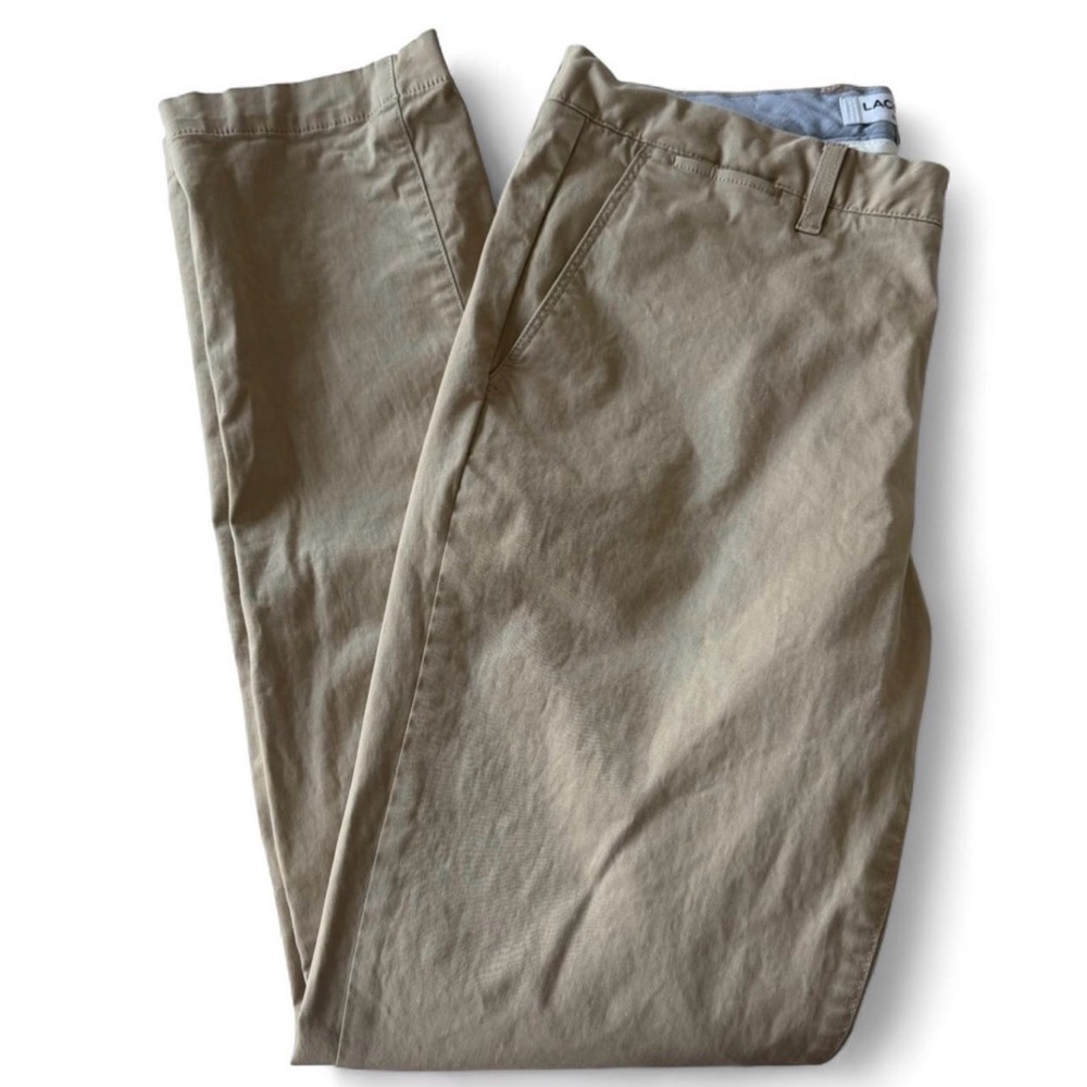 Lacoste Men’s Regular Fit Cotton Chino Pants (US 34)